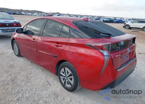 2017 Toyota Prius Four from USA, damaged, VIN JTDKARFU2H3542179